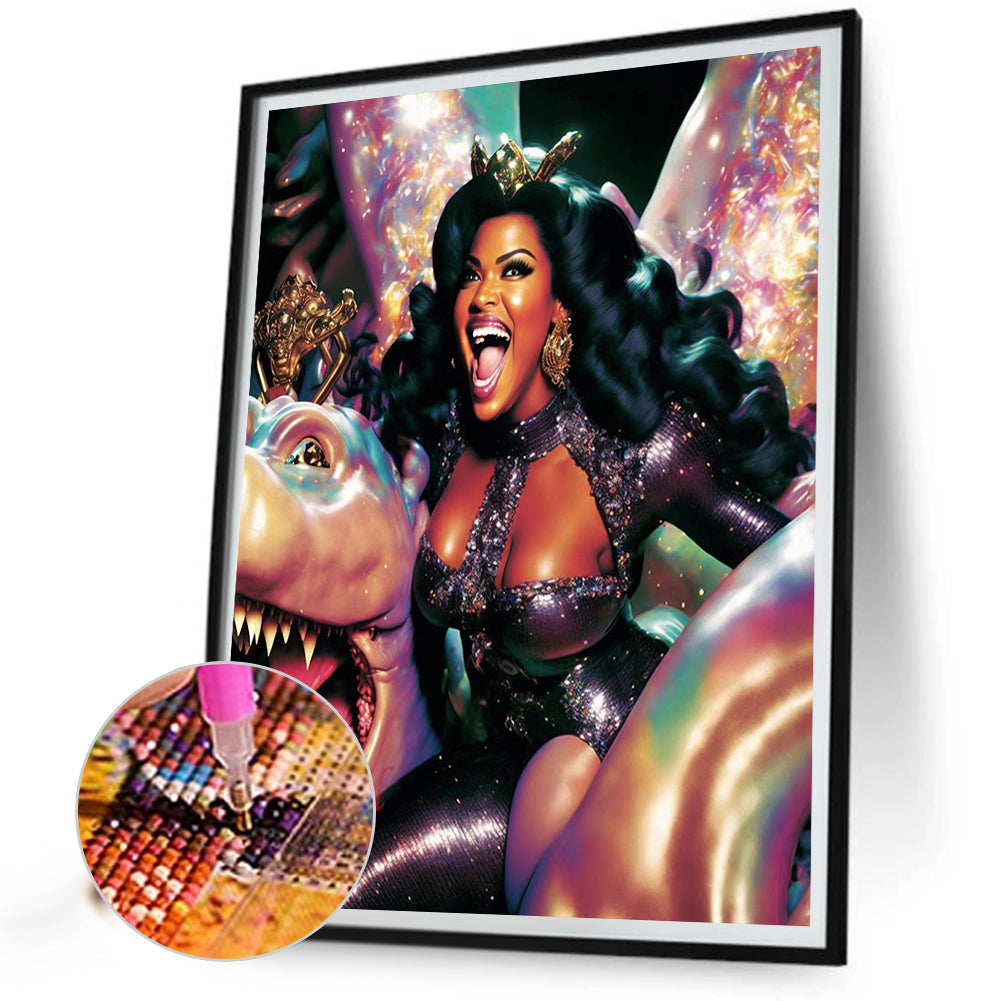 Beauty And The Beast - Full Round Drill Diamond Painting 30*40CM