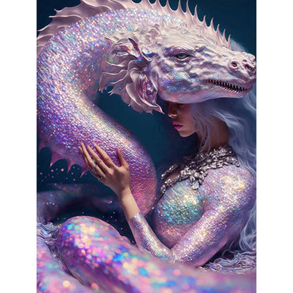 Beauty And The Beast - Full Round Drill Diamond Painting 30*40CM