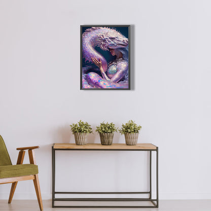 Beauty And The Beast - Full Round Drill Diamond Painting 30*40CM