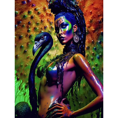 Beauty And The Beast - Full Round Drill Diamond Painting 30*40CM