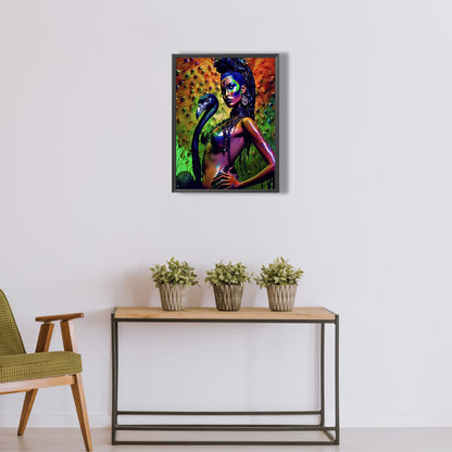 Beauty And The Beast - Full Round Drill Diamond Painting 30*40CM