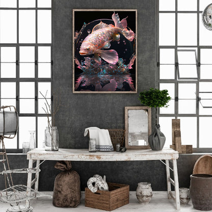 Koi Carp - Full Square Drill Diamond Painting 30*40CM