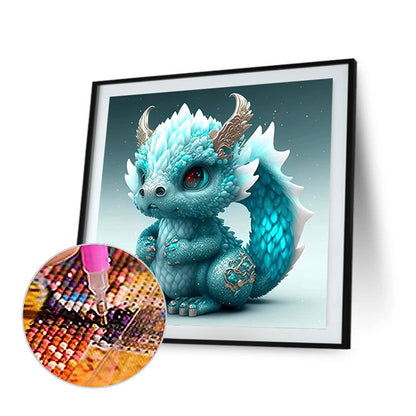 Dragon - Full Square Drill Diamond Painting 30*30CM