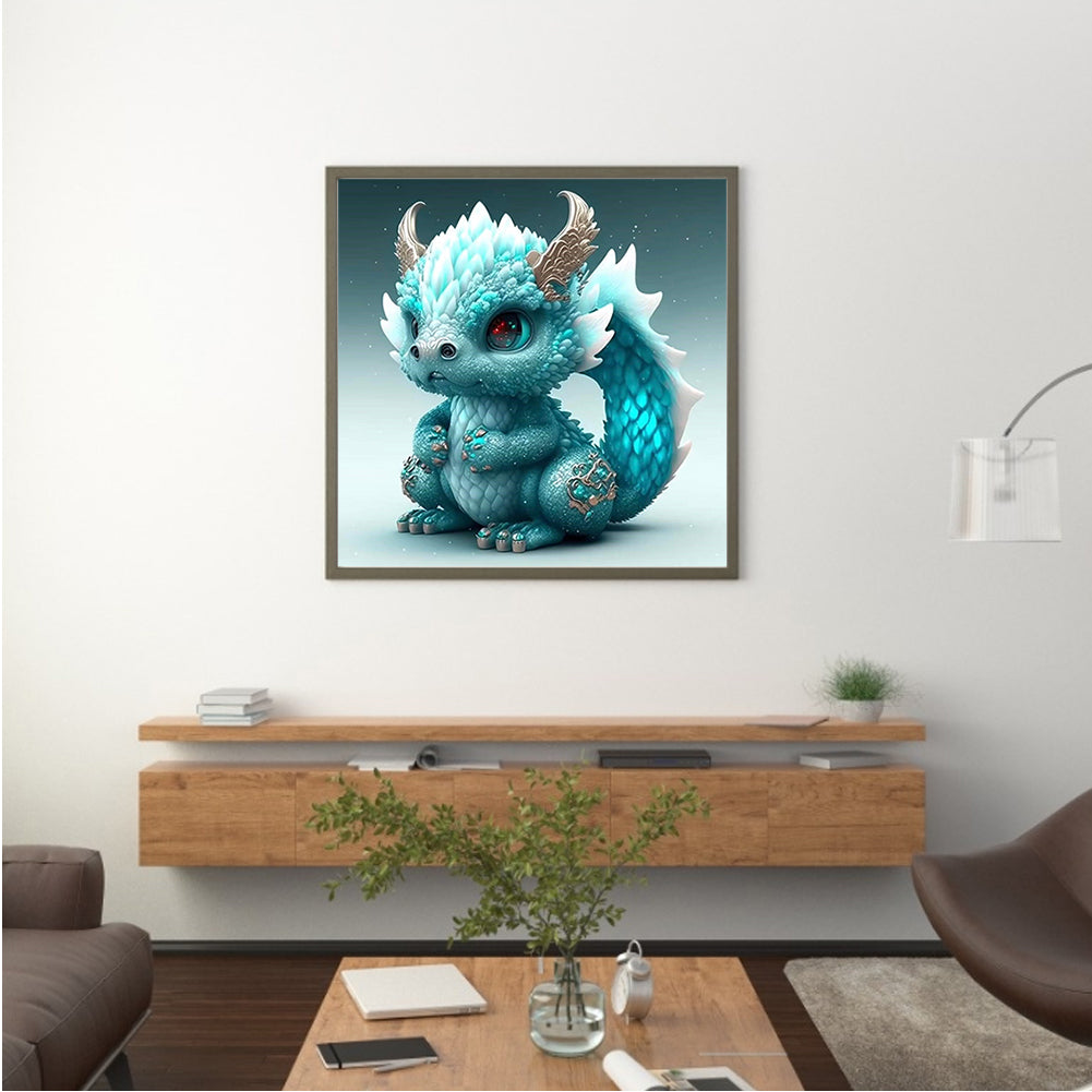 Dragon - Full Square Drill Diamond Painting 30*30CM