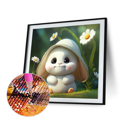 Rabbit - Full Square Drill Diamond Painting 30*30CM