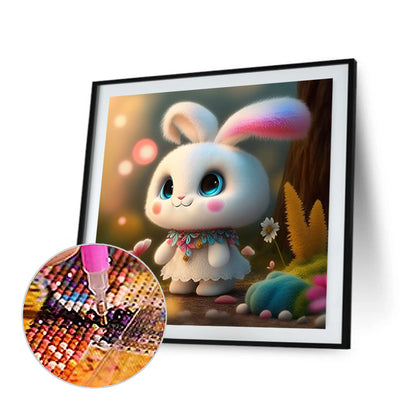 Rabbit - Full Square Drill Diamond Painting 30*30CM