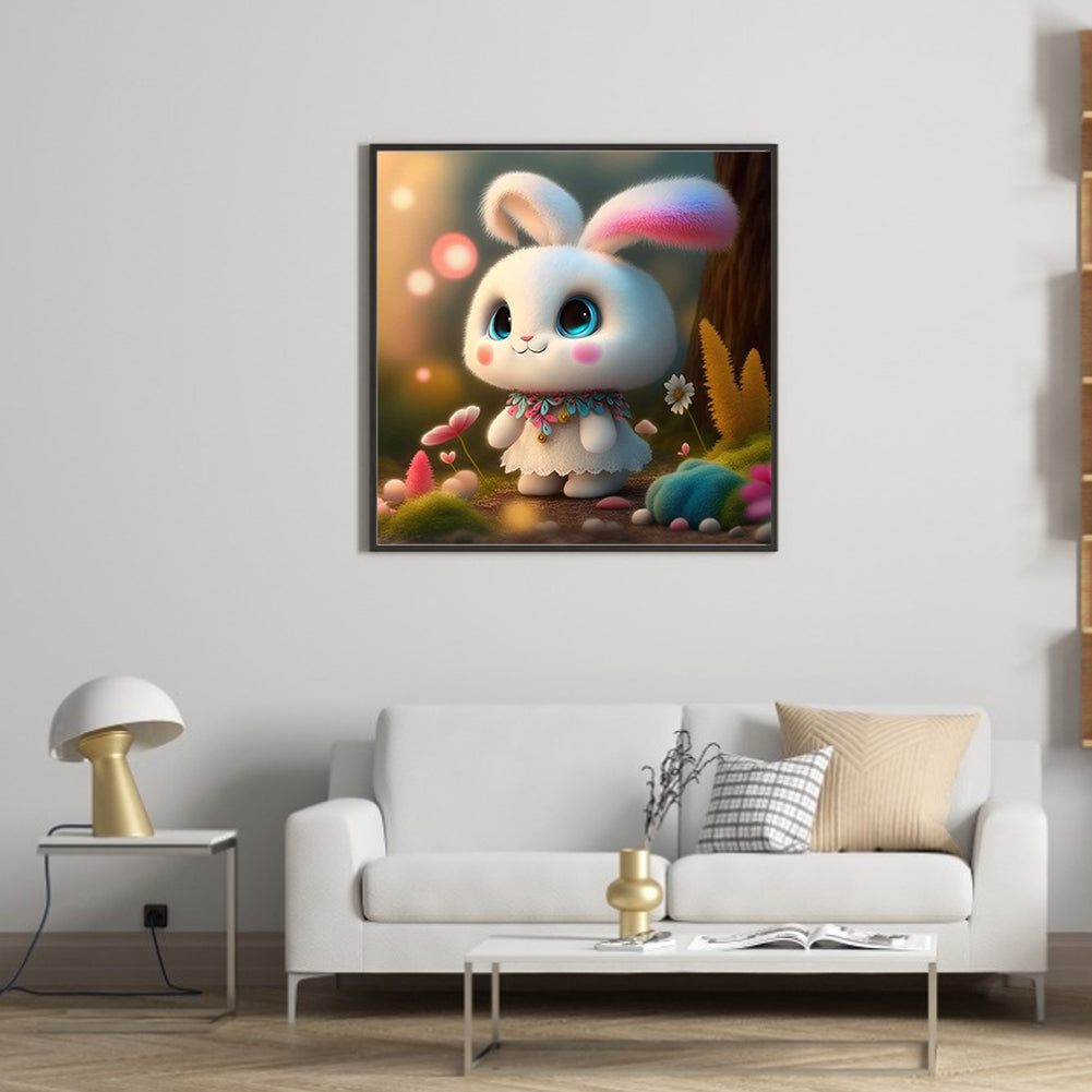 Rabbit - Full Square Drill Diamond Painting 30*30CM