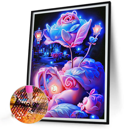 Glitter Rose - Full Round Drill Diamond Painting 30*40CM