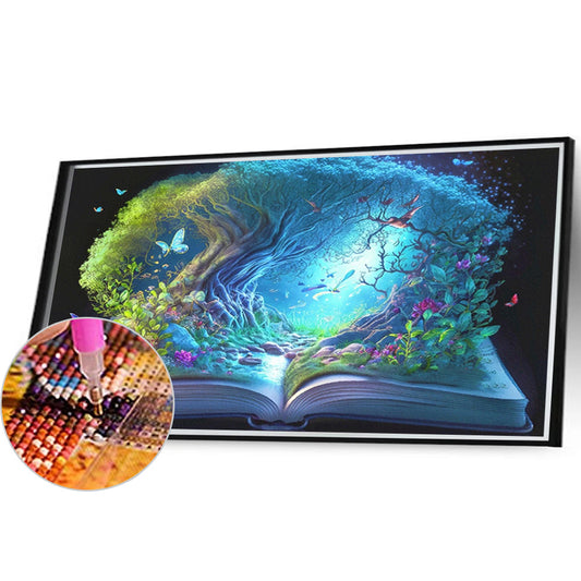 Magic Book - Full Round Drill Diamond Painting 40*30CM