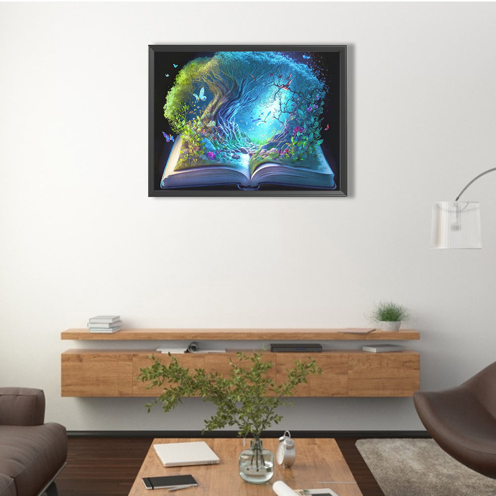 Magic Book - Full Round Drill Diamond Painting 40*30CM