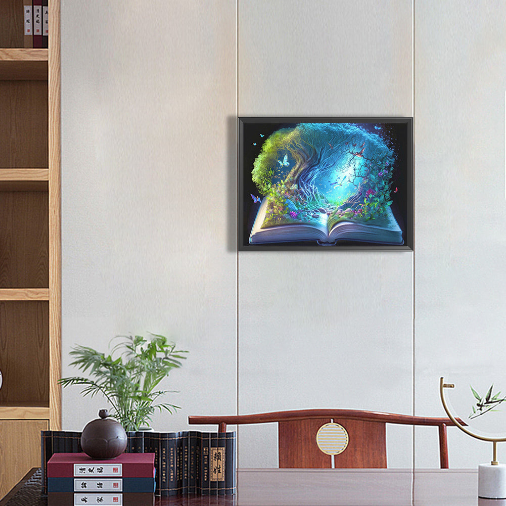 Magic Book - Full Round Drill Diamond Painting 40*30CM