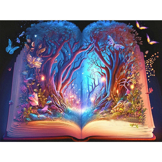 Magic Book - Full Round Drill Diamond Painting 40*30CM