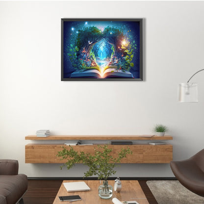 Magic Book - Full Round Drill Diamond Painting 40*30CM