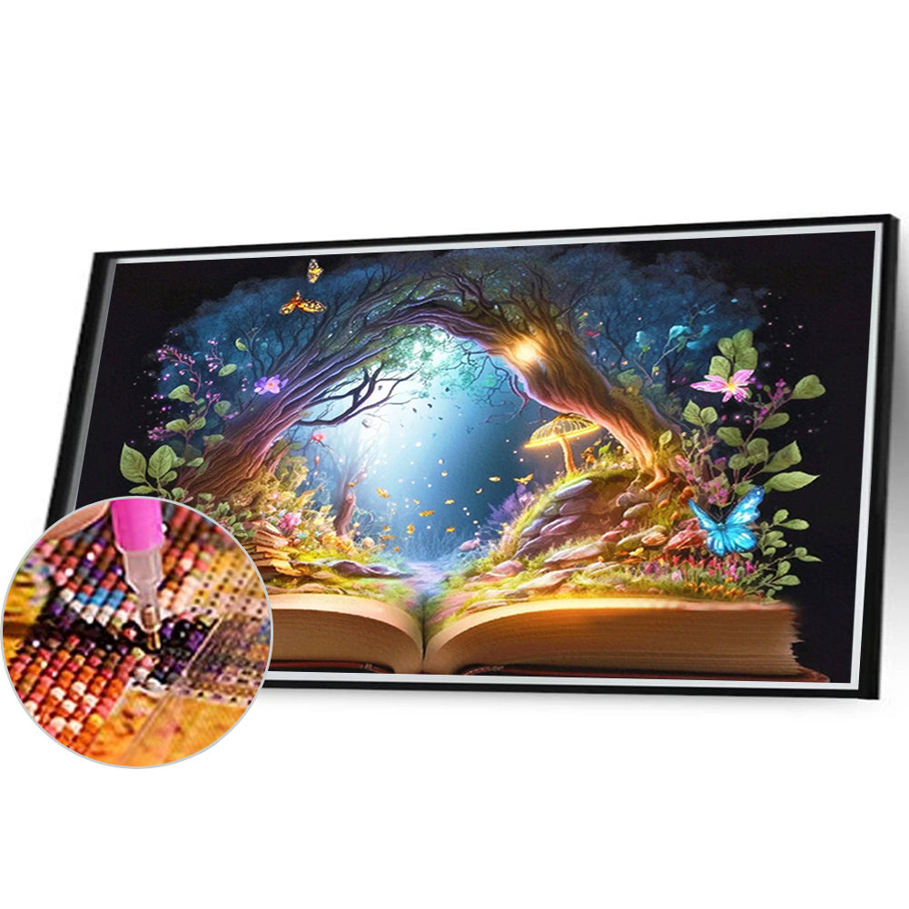 Magic Book - Full Round Drill Diamond Painting 40*30CM