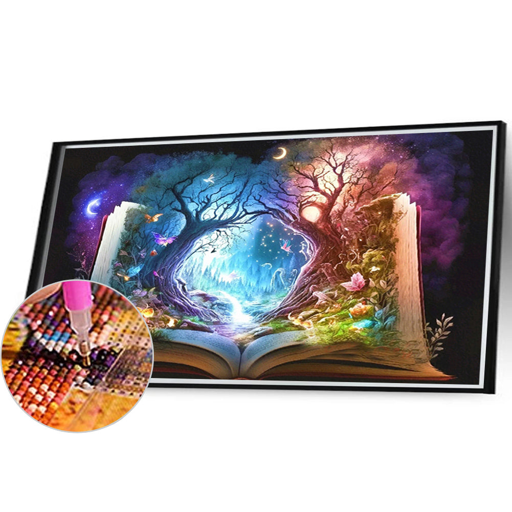 Magic Book - Full Round Drill Diamond Painting 40*30CM