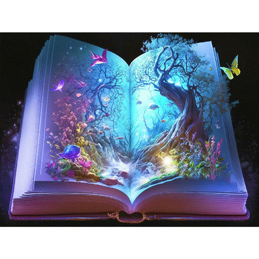 Magic Book - Full Round Drill Diamond Painting 40*30CM