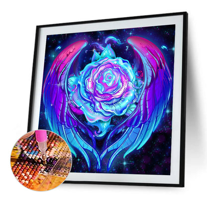 Aurora Rose - Full Round Drill Diamond Painting 30*30CM