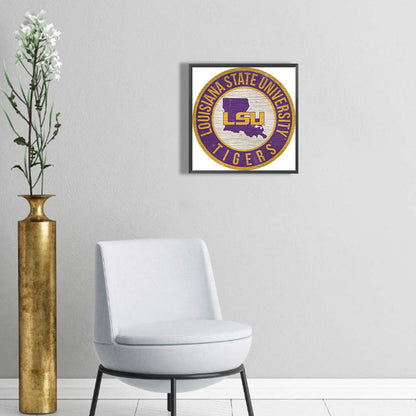 Louisiana State University - Full Round Drill Diamond Painting 30*30CM