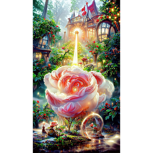 Dream Rose - Full Round Drill Diamond Painting 40*70CM