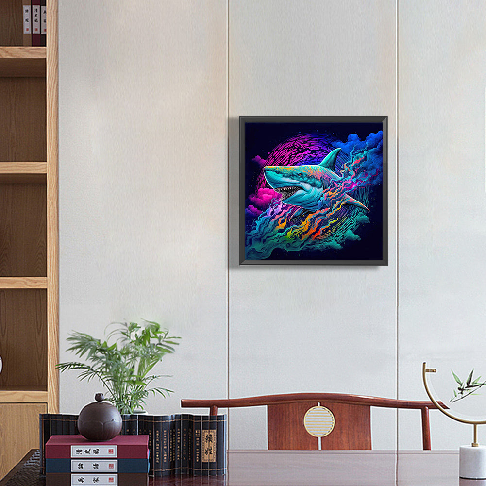 Color Shark - Full Round Drill Diamond Painting 30*30CM