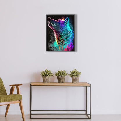 Color Wolf - Full Round Drill Diamond Painting 30*40CM