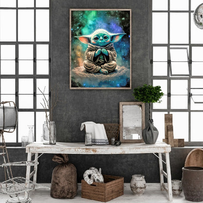 Yoda - Full Round Drill Diamond Painting 30*40CM