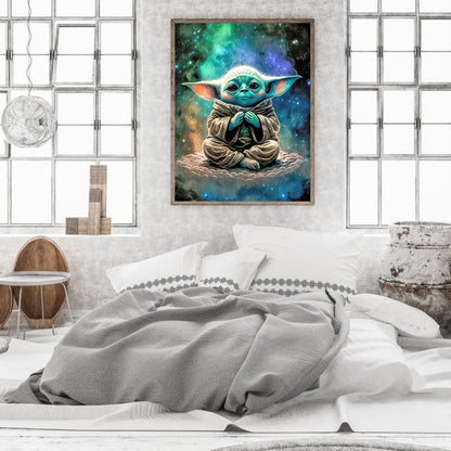 Yoda - Full Round Drill Diamond Painting 30*40CM