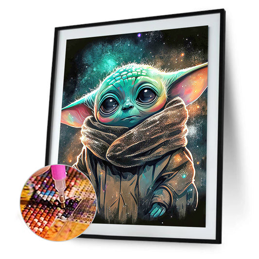 Yoda - Full Round Drill Diamond Painting 30*40CM