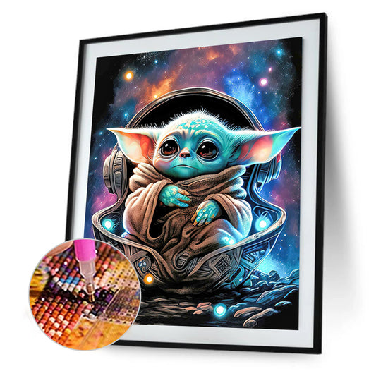 Yoda - Full Round Drill Diamond Painting 30*40CM