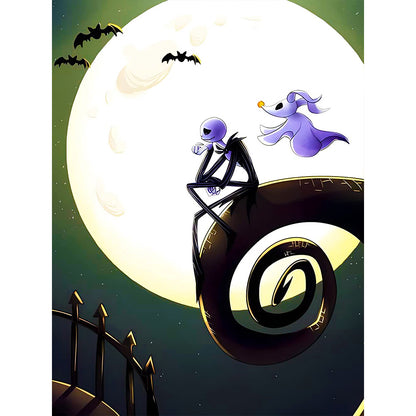 Weird Town Nights - Full Round Drill Diamond Painting 30*40CM