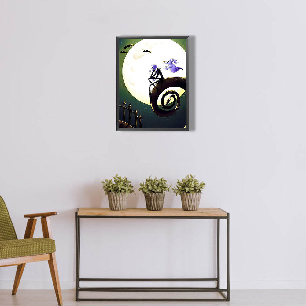 Weird Town Nights - Full Round Drill Diamond Painting 30*40CM