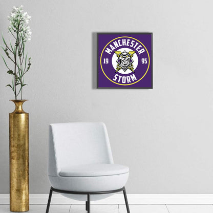 Manchester Storm - Full Round Drill Diamond Painting 30*30CM