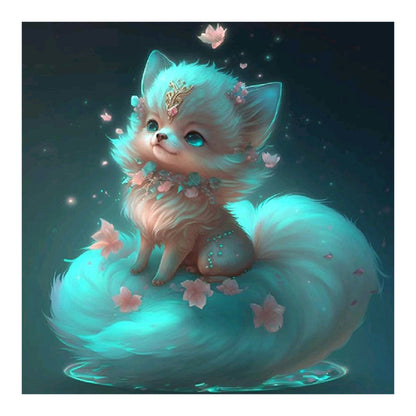 Fantasy Fox - Full Square Drill Diamond Painting 45*45CM