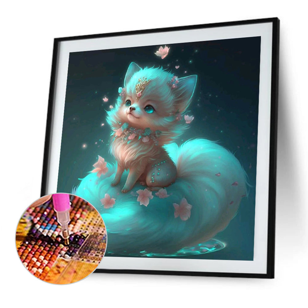 Fantasy Fox - Full Square Drill Diamond Painting 45*45CM