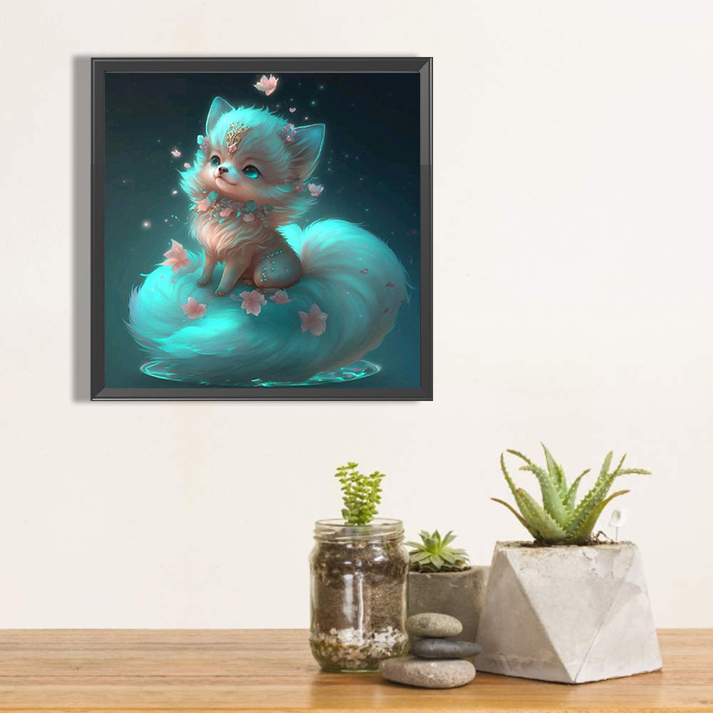 Fantasy Fox - Full Square Drill Diamond Painting 45*45CM