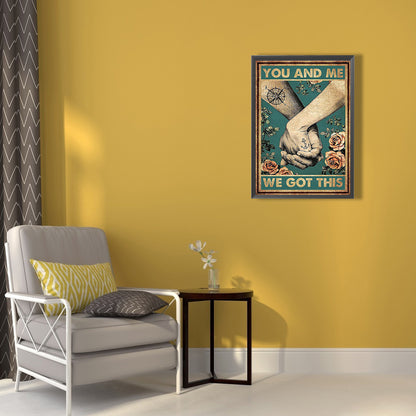 The Hands - Full Round Drill Diamond Painting 40*50CM