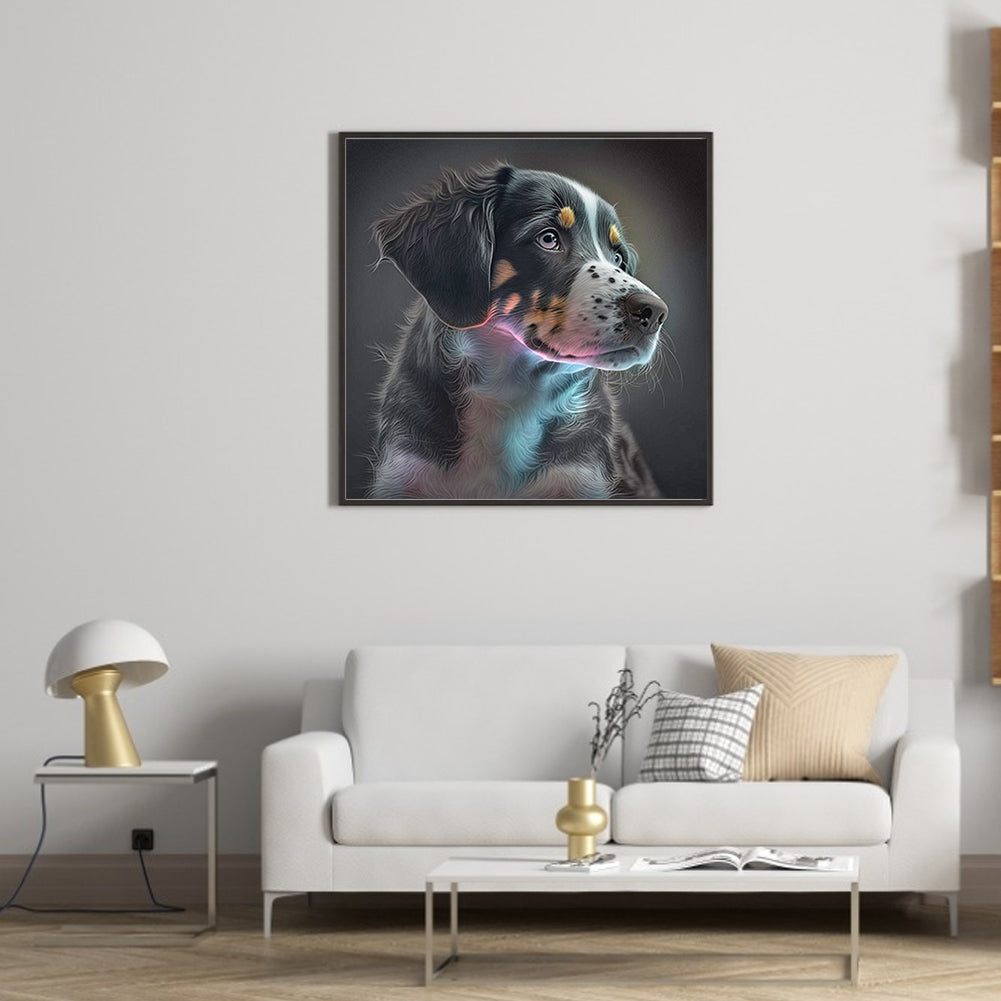 Bernese Mountain Dog - Full Round Drill Diamond Painting 30*30CM