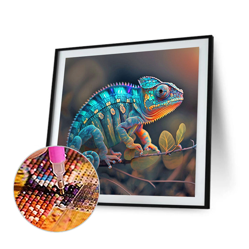 Chameleon - Full Round Drill Diamond Painting 30*30CM