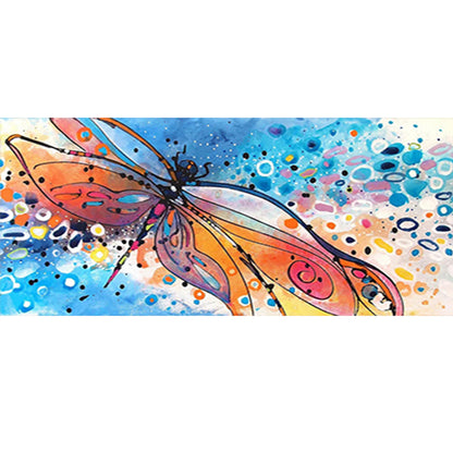 Dragonfly - Full Square Drill Diamond Painting 30*70CM