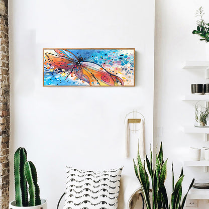 Dragonfly - Full Square Drill Diamond Painting 30*70CM