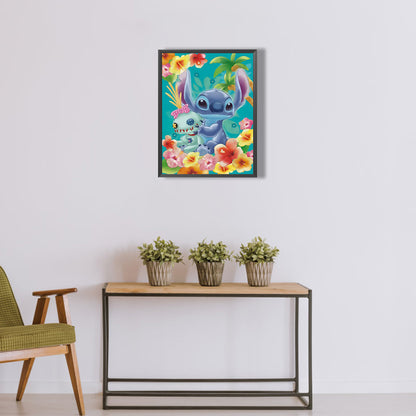 Stitch - Full Round Drill Diamond Painting 30*40CM