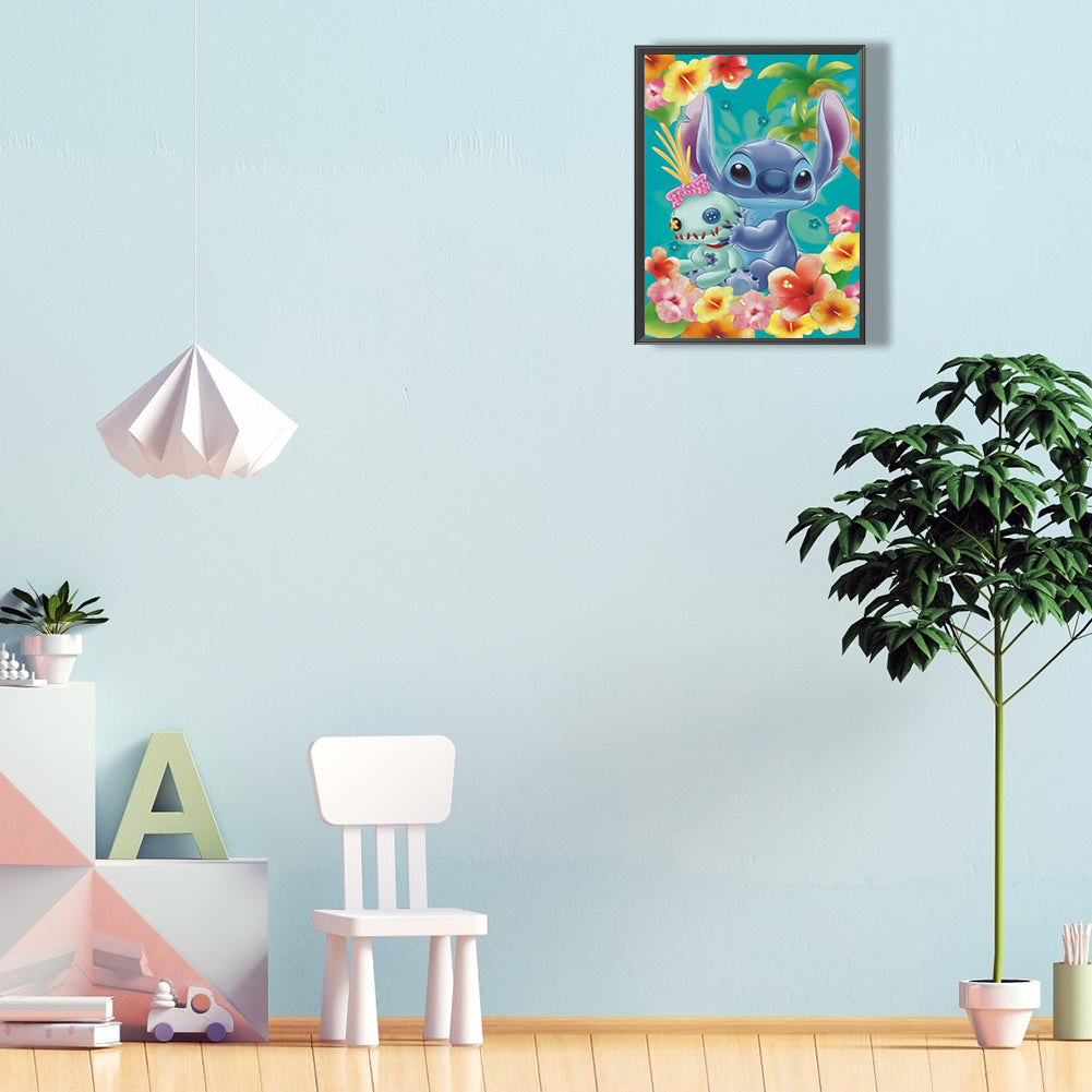 Stitch - Full Round Drill Diamond Painting 30*40CM