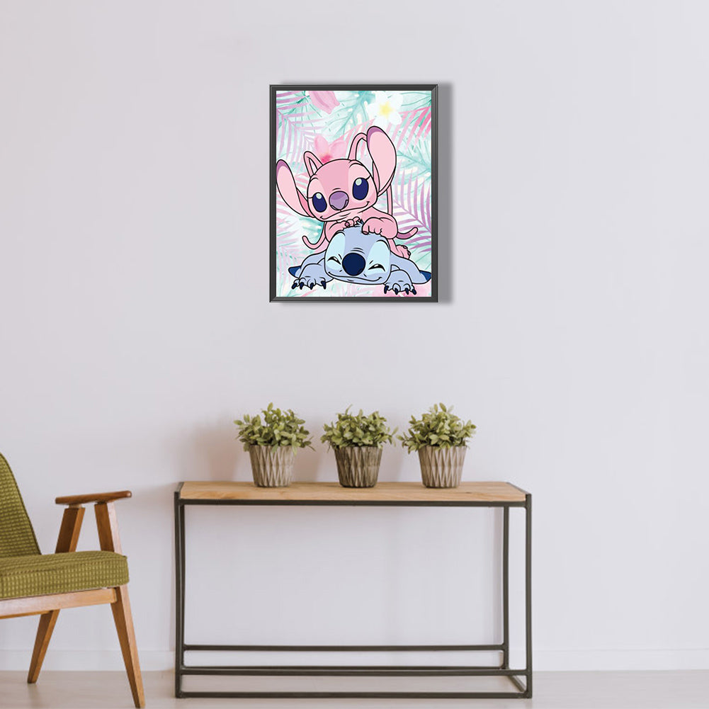 Stitch - Full Round Drill Diamond Painting 30*40CM