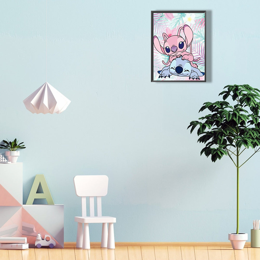 Stitch - Full Round Drill Diamond Painting 30*40CM