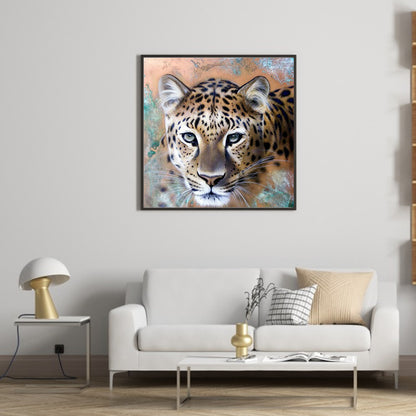 Leopard - Full Round Drill Diamond Painting 30*30CM