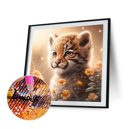 Little Tiger - Full Square Drill Diamond Painting 30*30CM