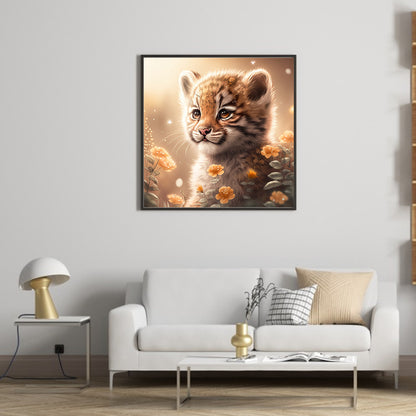 Little Tiger - Full Square Drill Diamond Painting 30*30CM