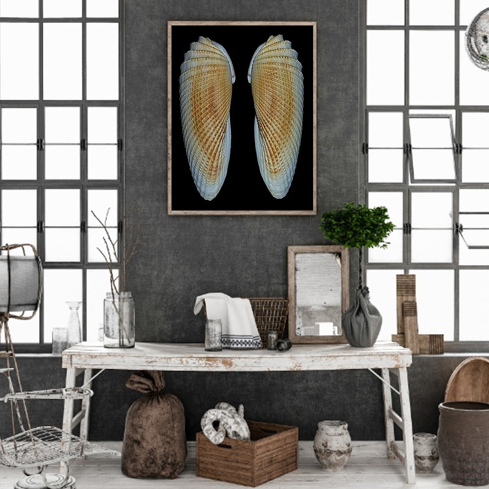 Beach Shells - Full Round Drill Diamond Painting 30*40CM