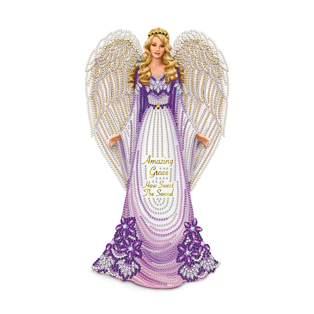 Dress Angel Lady - Special Shaped Drill Diamond Painting 30*40CM