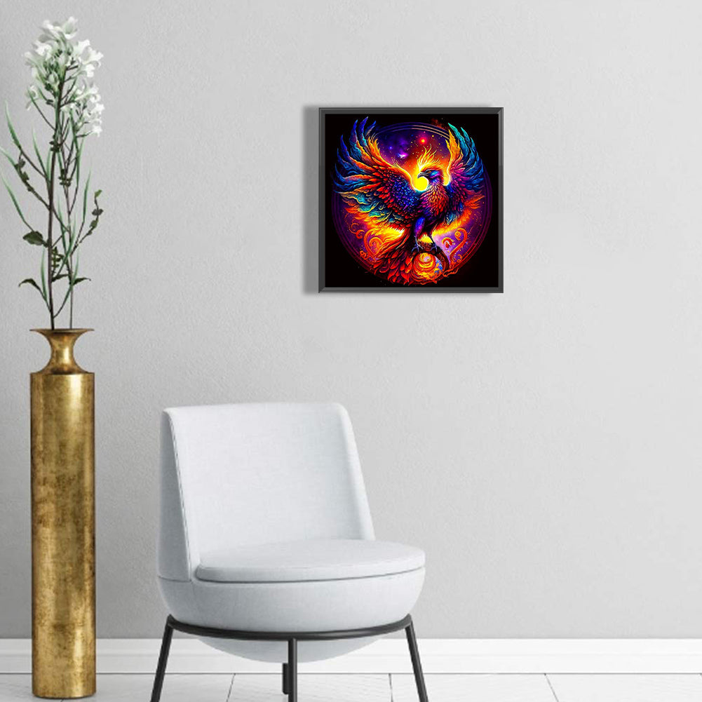 Glorious Phoenix - Full Round Drill Diamond Painting 30*30CM